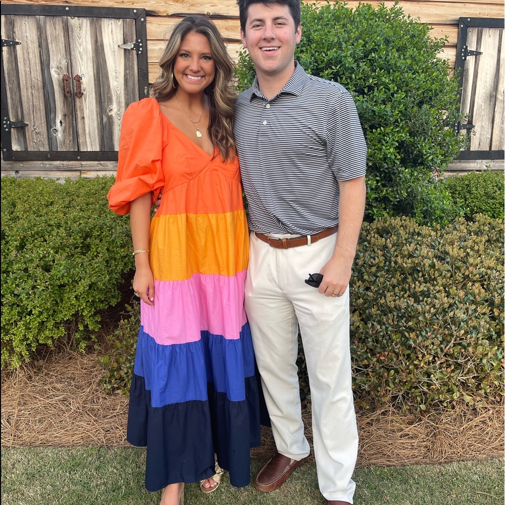 Farm Rio Color block Dress